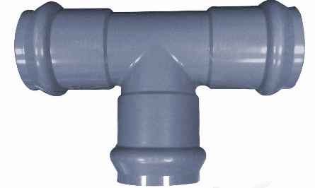 TEE PVC SAP 75MM X 2" UF (T) - NACIONAL
