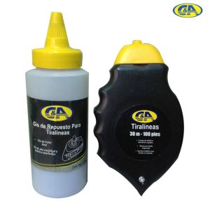 TIRALINEA PLASTICO X 30M/100PIES C/GIS. C&A