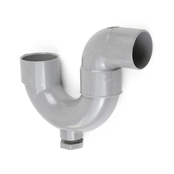 TRAMPA PVC TIPO P 2" CON REGISTRO 3/4" - INRELI