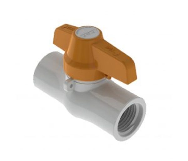 VALVULA DE BOLA 3/4" PVC ECO ROSCAR - PCP