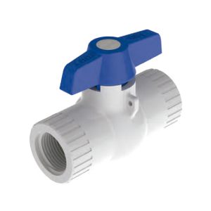 VALVULA DE BOLA 1" PVC ROSCAR - PESADO - PCP