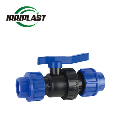 VALVULA ESFERICA HDPE C/1 UNIV. PN16 25MM - IRRIPLAST