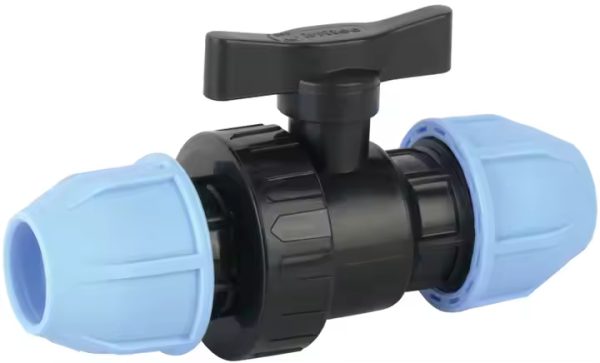 VALVULA ESFERICA HDPE PN16 25MM - IRRIPLAST