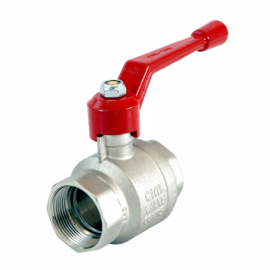 VALVULA ESFERICA CROMADA PN60 1/2" PREMIUM M/ROJO - C-ITALY
