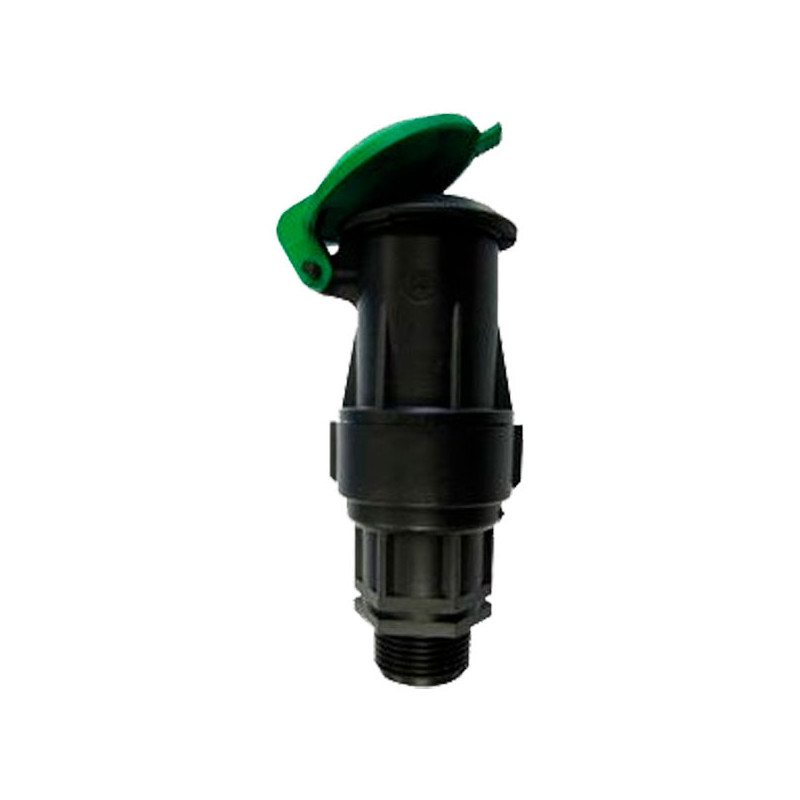VALVULA HDPE ACOPLE RAPIDO 1" RH - IRRITEC