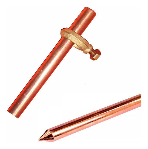 VARILLA DE COBRE 16MM(5/8") X 2.40MTS SM - NACIONAL