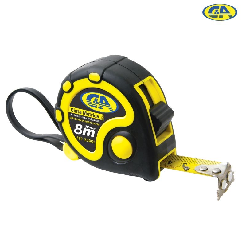 WINCHA CONTRA IMPACTO 8M X 25MM - C&A