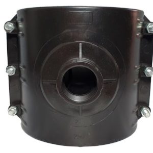 ABRAZADERA COLLARIN HDPE 250MM X 2" C/R - IMPORTADO