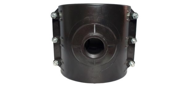 ABRAZADERA COLLARIN HDPE 250MM X 2" C/R - IMPORTADO