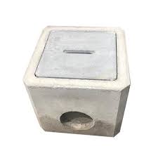 CAJA DE REGISTRO CONCRETO P/DESAGUE (30 X 30 X 20CM) 2 HUECOS - NACIONAL