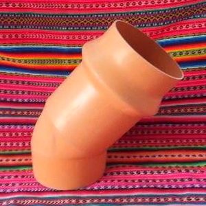 CODO PVC ALC. 45º X 160MM UF (T) - NACIONAL
