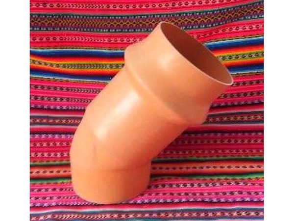 CODO PVC ALC. 45º X 110MM ESPIGA UF (T) NACIONAL