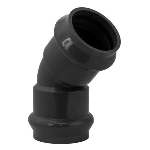 CODO PVC 45º INYEC. UF INC. ANILLOS 200MM - ERA