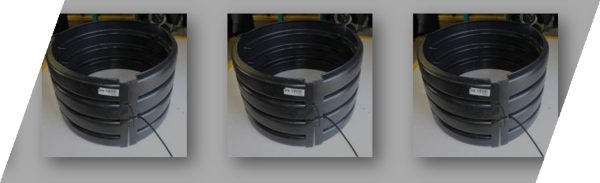 COPLA 8 PLIT HDPE 150MM (6) REGULAR - ADS TIGRE