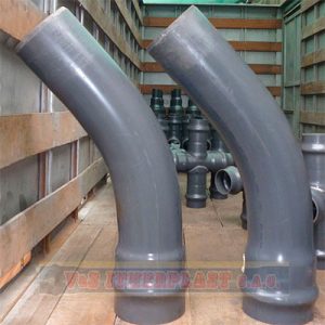 CURVA PVC ESPIGA Y CAMPANA 110 X 45MM UF (T) - NACIONAL
