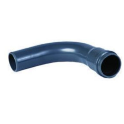 CURVA PVC ESPIGA Y CAMPANA 90 X 90MM UF (T) - NACIONAL