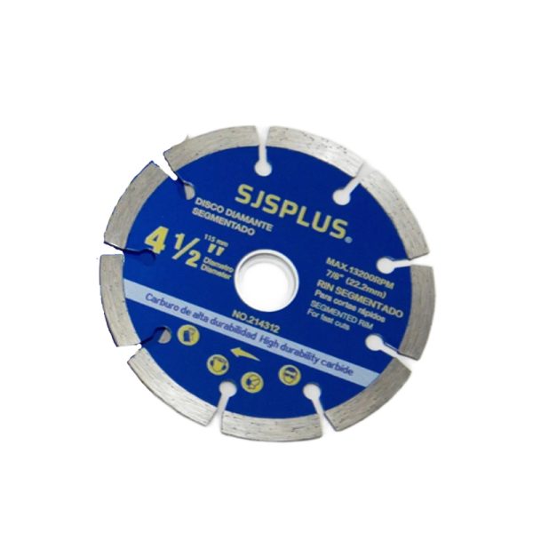 DISCO DIAMANTE 4-1/2" (115MM) SEGMENTADO