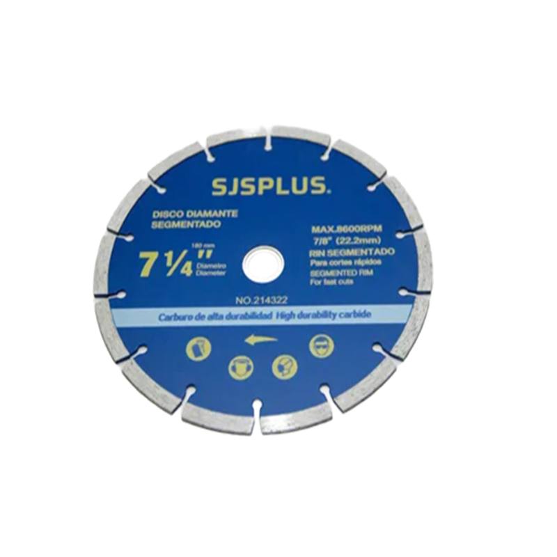 DISCO DIAMANTE 7-1/4" (180MM) SEGMENTADO
