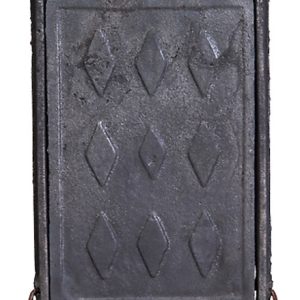 TAPA P/VALVULA Fº Fº PESADO (19 X 25CM) - NACIONAL