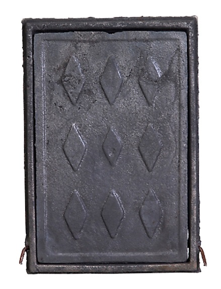 TAPA P/VALVULA Fº Fº PESADO (19 X 25CM) - NACIONAL