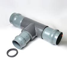 TEE PVC SAP C/SUPLE + ANILLO 140MM UF (S-Y) - IMPORTADO