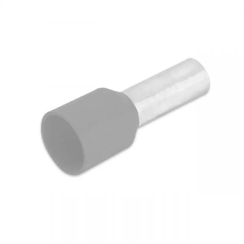 TERMINAL SOBREMOLDEADO GRIS (CABLE 12 AWG) 4MM ( X 100 UNID) IMPORTADO