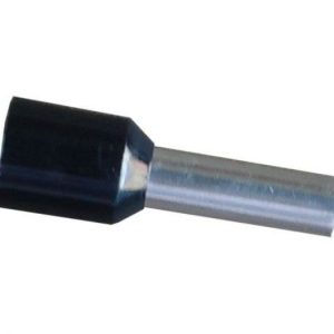 TERMINAL SOBREMOLDEADO NEGRO (CABLE 10 AWG) 6MM ( X 100 UNID) IMPORTADO