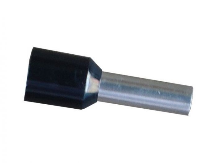 TERMINAL SOBREMOLDEADO NEGRO (CABLE 10 AWG) 6MM ( X 100 UNID) IMPORTADO