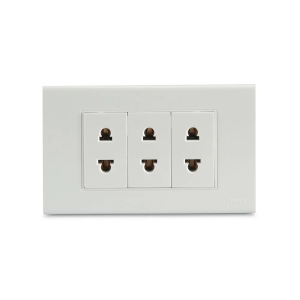 TOMACORRIENTE TRIPLE CD - 0222R - CASTIL