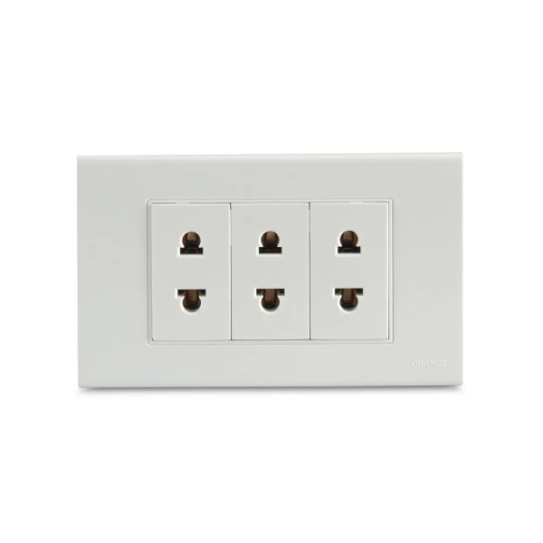 TOMACORRIENTE TRIPLE CD - 0222R - CASTIL