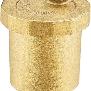 VALVULA DE AIRE BRONCE NIQUELADO (110 BAR - 110 C) 1/2" - ITALY (ITAP)